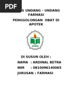 Download penggolongan obat by Betrha Khincai S Farm SN81402680 doc pdf