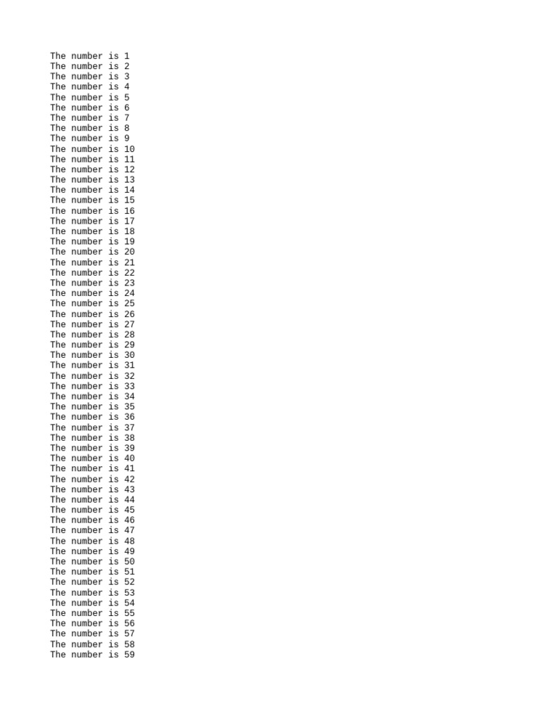 Long Text Numbers File | PDF