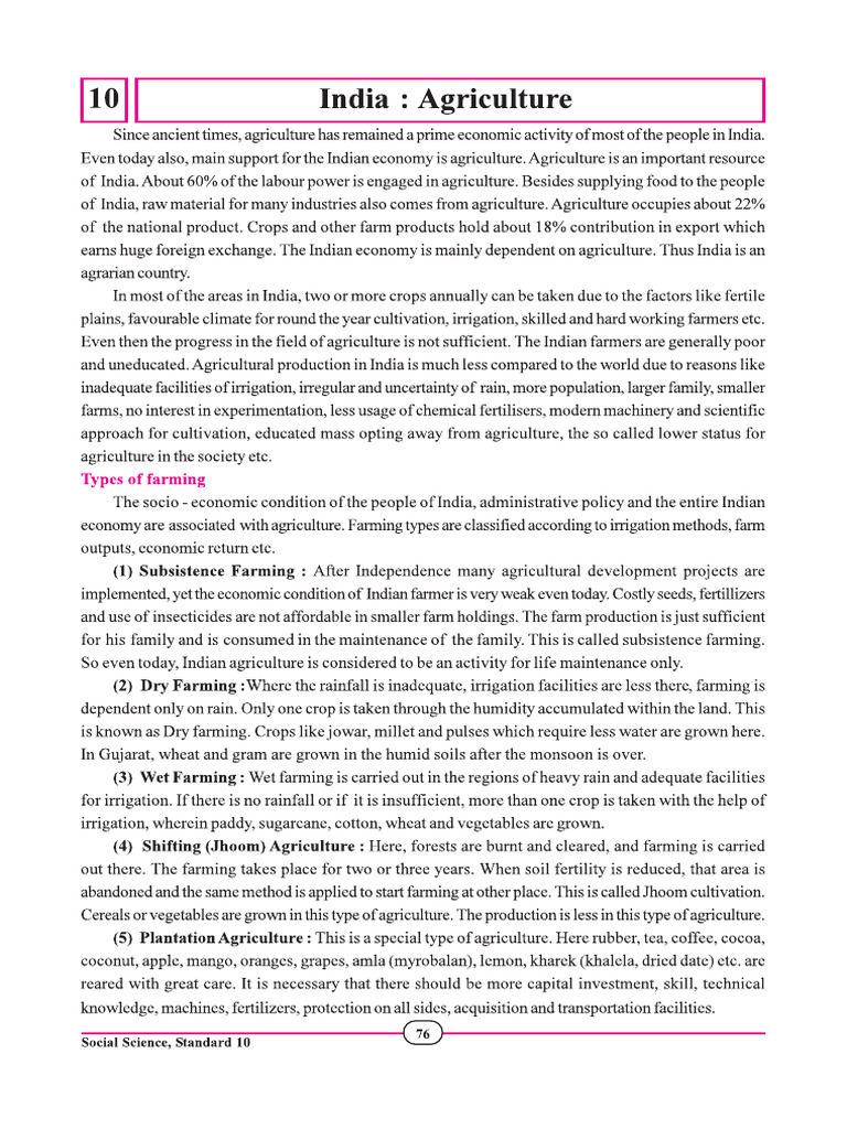 GSEB Board Class 10 Social Science Chapter 10 English | PDF