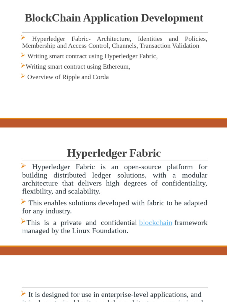 Dbatu University Blockchain Technology Notes BCT 5th Unit | PDF | Database  Transaction | Computer Network