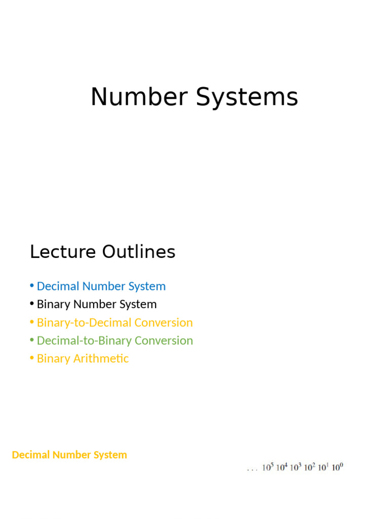 Chapter - 02 Number Systems Part1 | PDF | Subtraction | Numbers