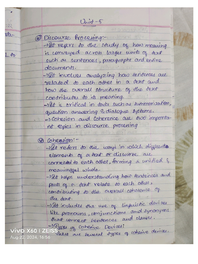 NLP Unit 5 | PDF