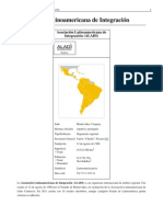 ALADI Asociación Latinoamericana de Integración