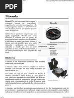 Função e História da Bússola | PDF | Bússola | Geografia