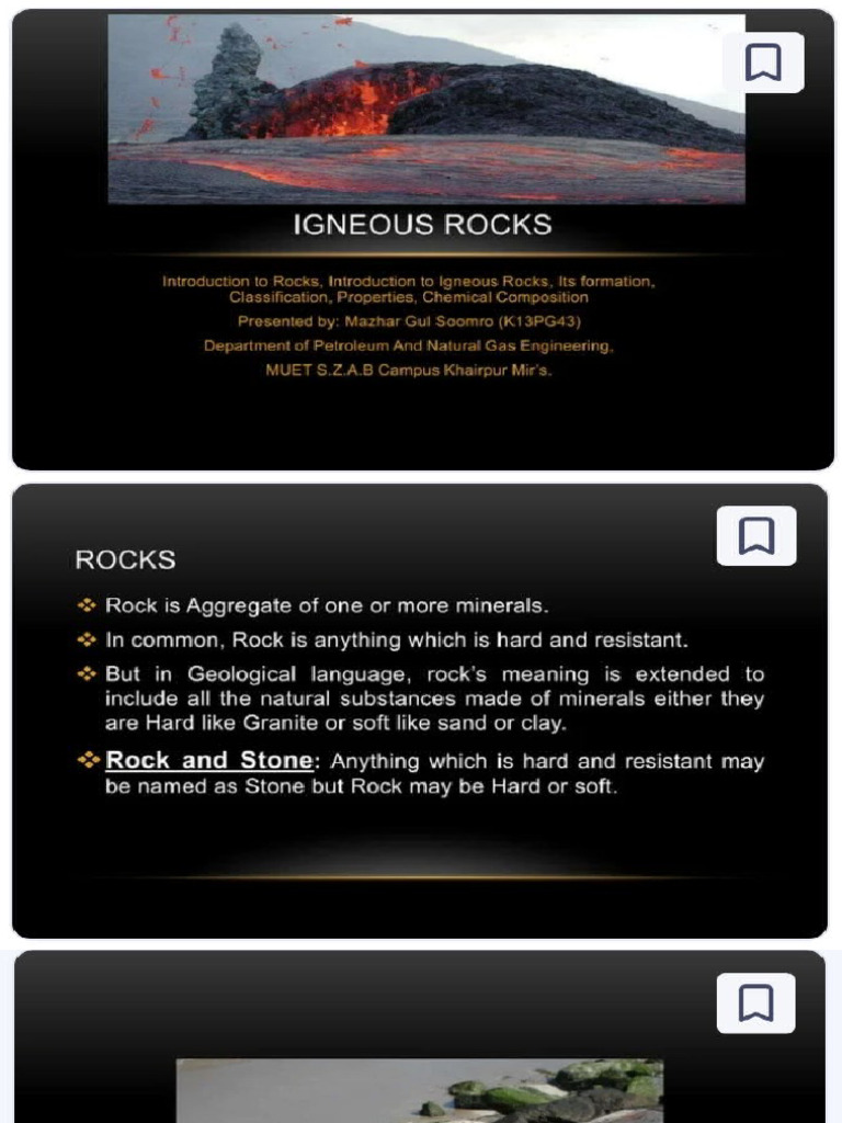 Formation of Different Types of Igneous Rock | PDF