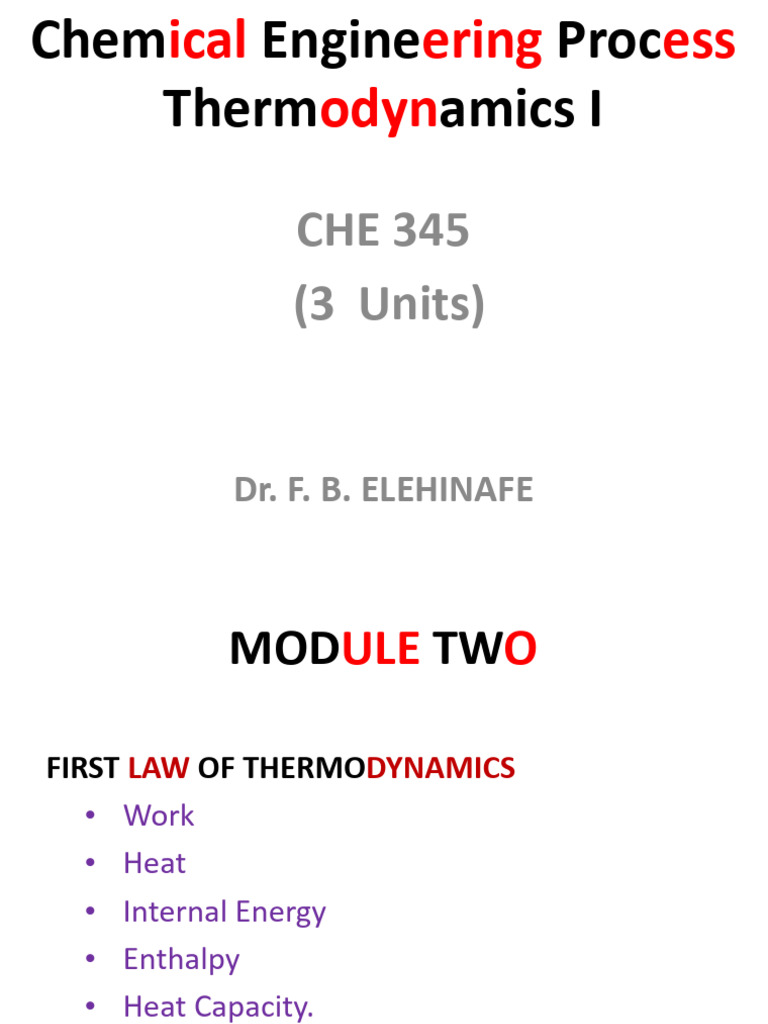First Law of Thermodynamics Overview | PDF | Heat | Temperature