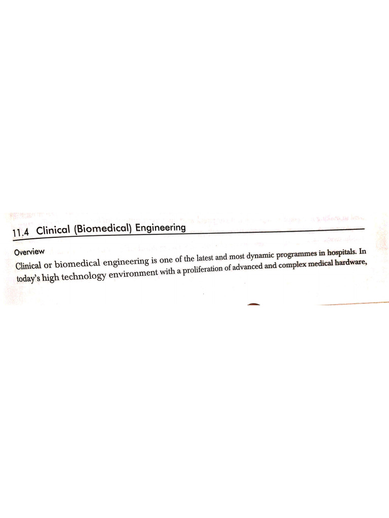 10 - Clinical Biomedical Engineering | PDF