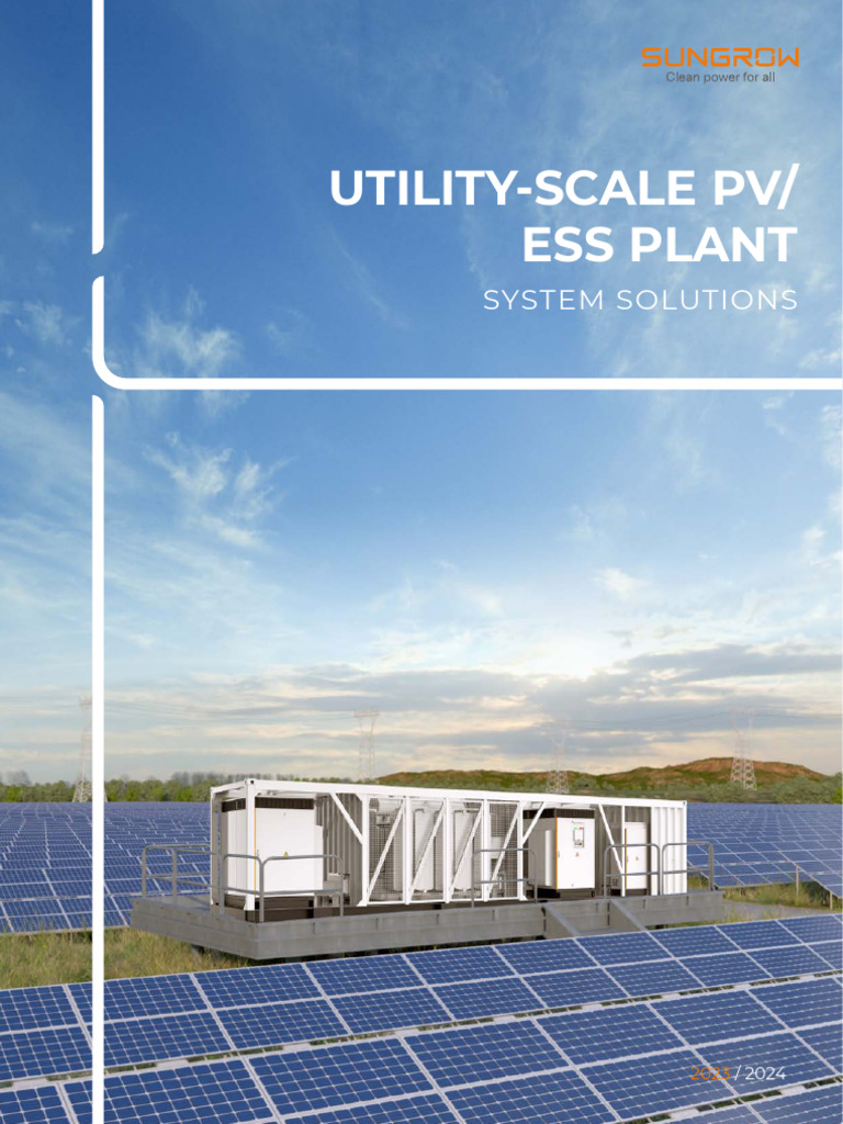Sungrow Utility-Scale Solutions 2023 | PDF | Power Inverter | Power Supply