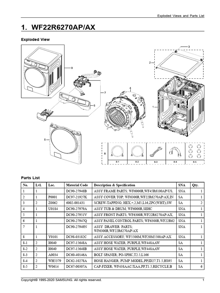 Exploded View Parts List (Map) (2) - 1 | PDF | Machines | Freedom Of ...