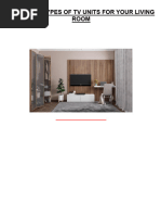 TV Unit Design and Specifications | PDF | Architectural Elements