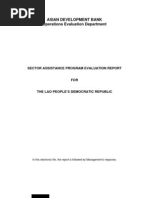 Download Agriculture and Natural Resources in the Lao PDR by Independent Evaluation at Asian Development Bank SN81410377 doc pdf