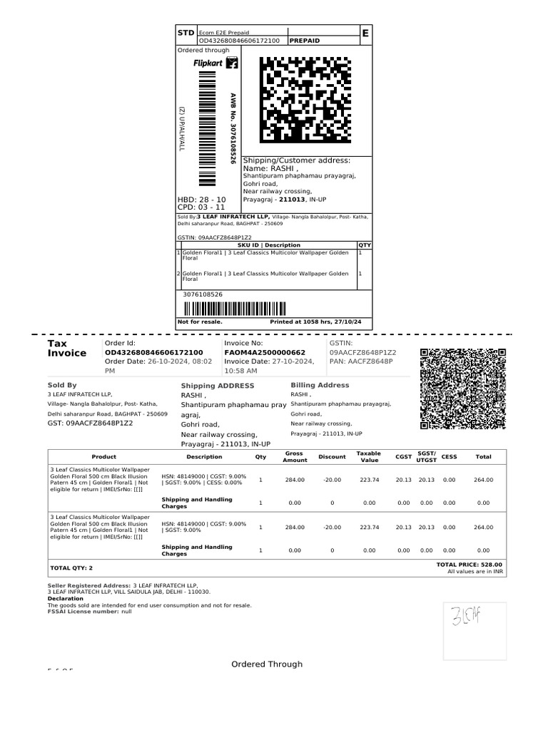 Flipkart Labels 27 Oct 2024-10-58 | PDF | Narendra Modi | Bharatiya ...