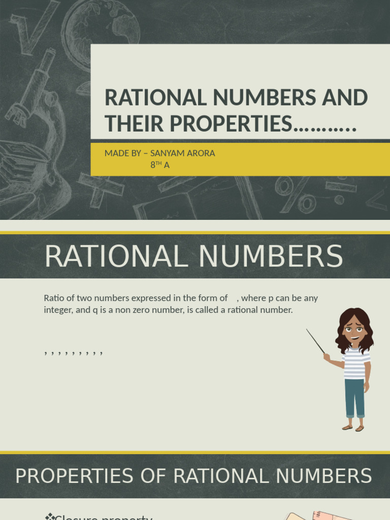 Rational Numbers and Their Properties | PDF | Multiplication | Rational ...