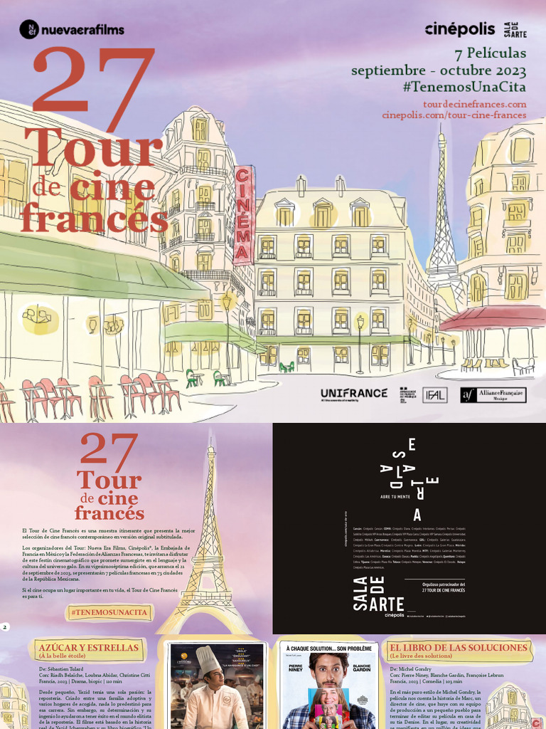 Programa Tour Cine | PDF