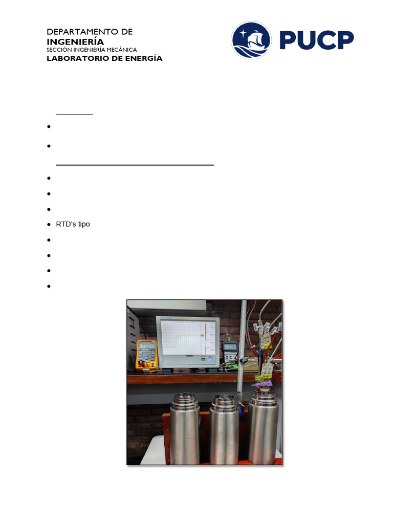 Uso de Termopares y RTD en Medición | PDF | Par termoeléctrico | Sensor