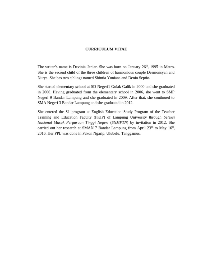 3 cv pdf