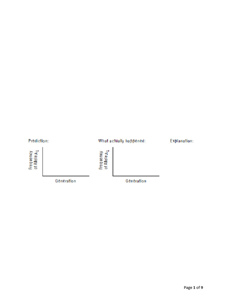 Genetic Drift and Migration Effects | PDF | Fitness (Biology) | Natural ...