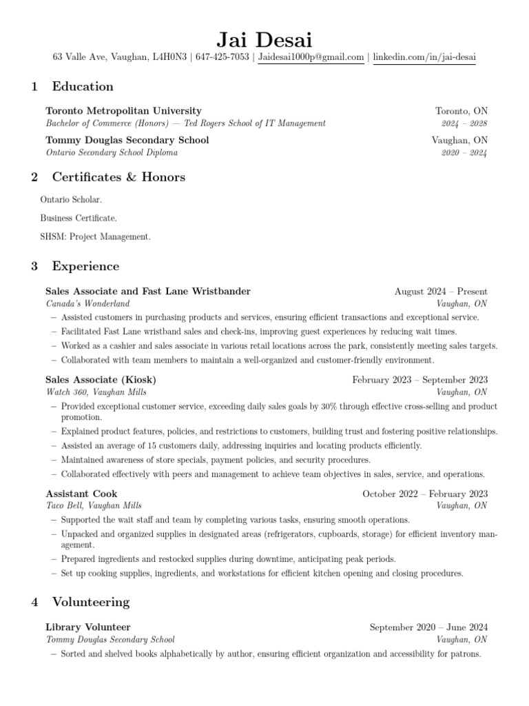 Jake_s_Resume__9_ | PDF | Business