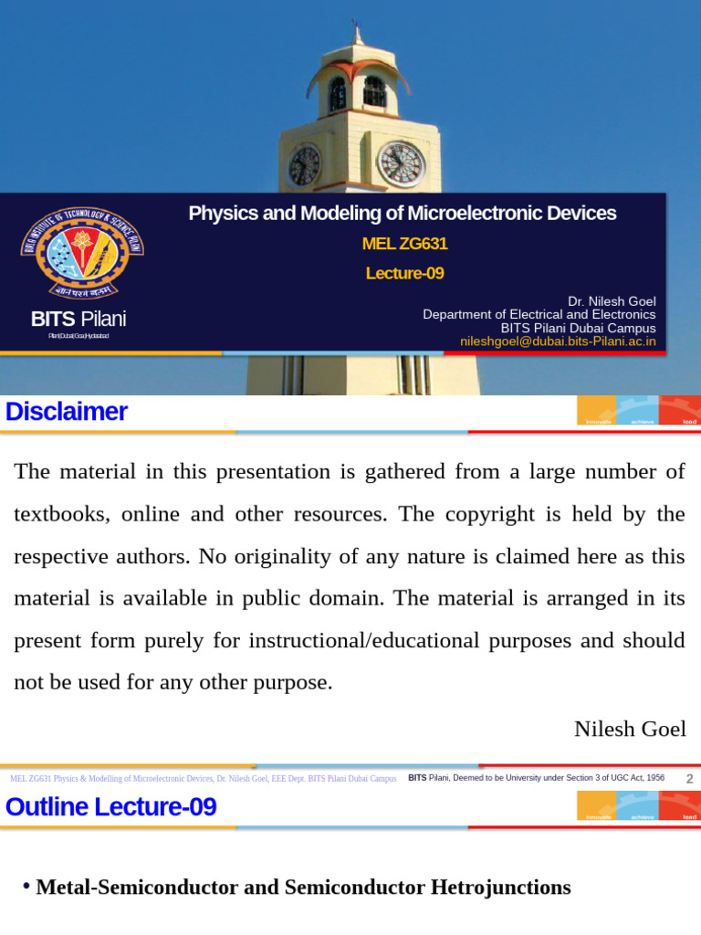 09 Lecture Original Hetro With Annotations | PDF | Diode | Electronics
