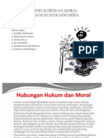 Hubungan Hukum Dengan Moral