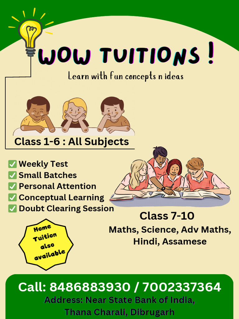 Tuition Portrait | PDF