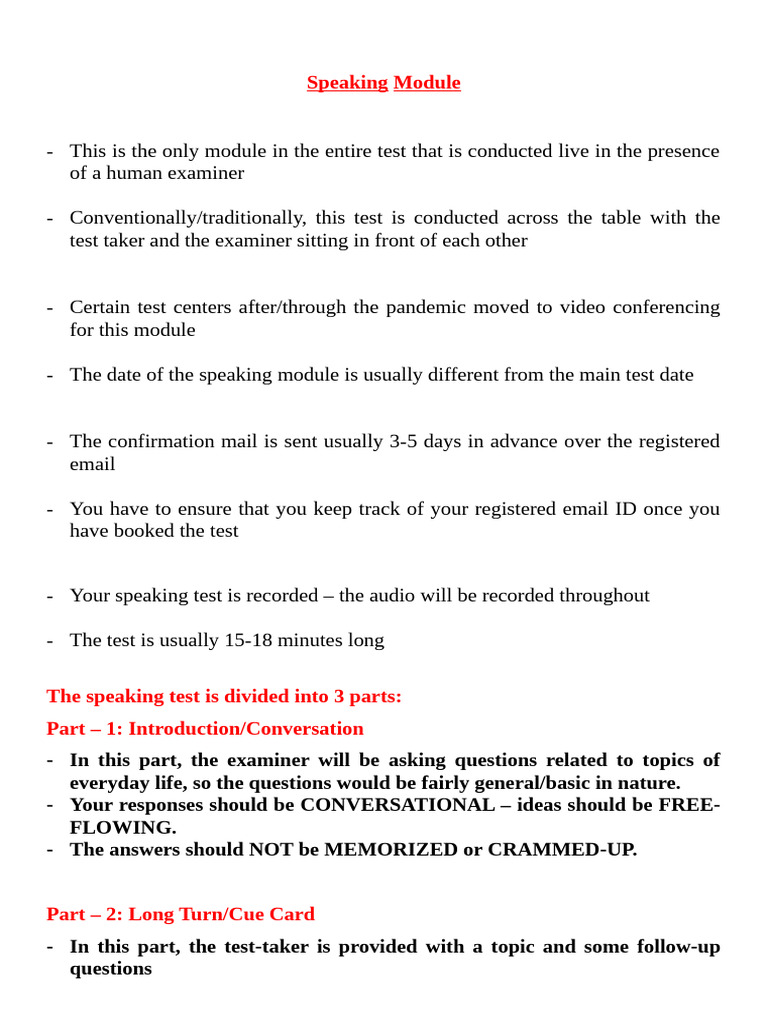 Speaking 7 - 110423 | PDF