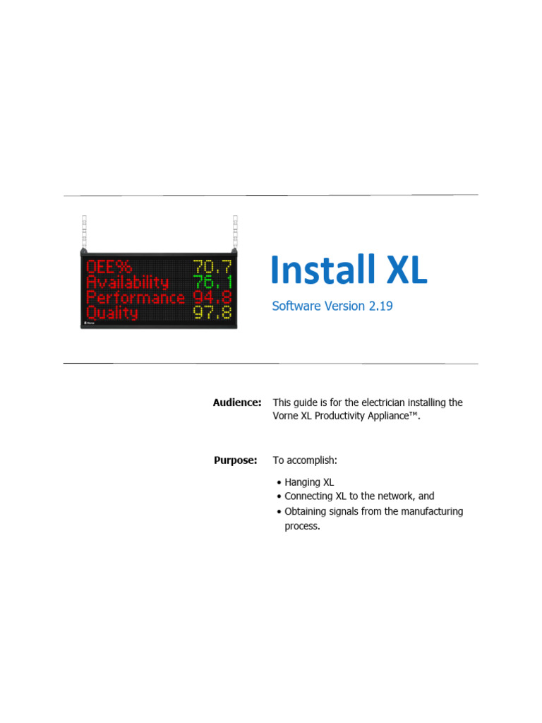 Install-Xl-2-19 Vorne | PDF | Relay | Electrical Connector