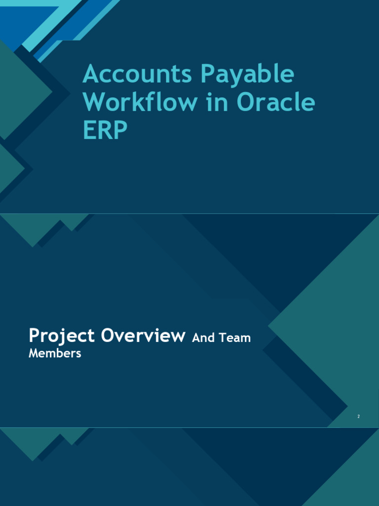Accounts Payable Workflow in Oracle ERP 2 | PDF | Accounts Payable ...