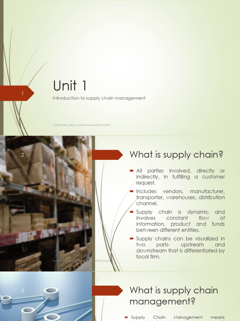 SCM | PDF | Supply Chain | Inventory