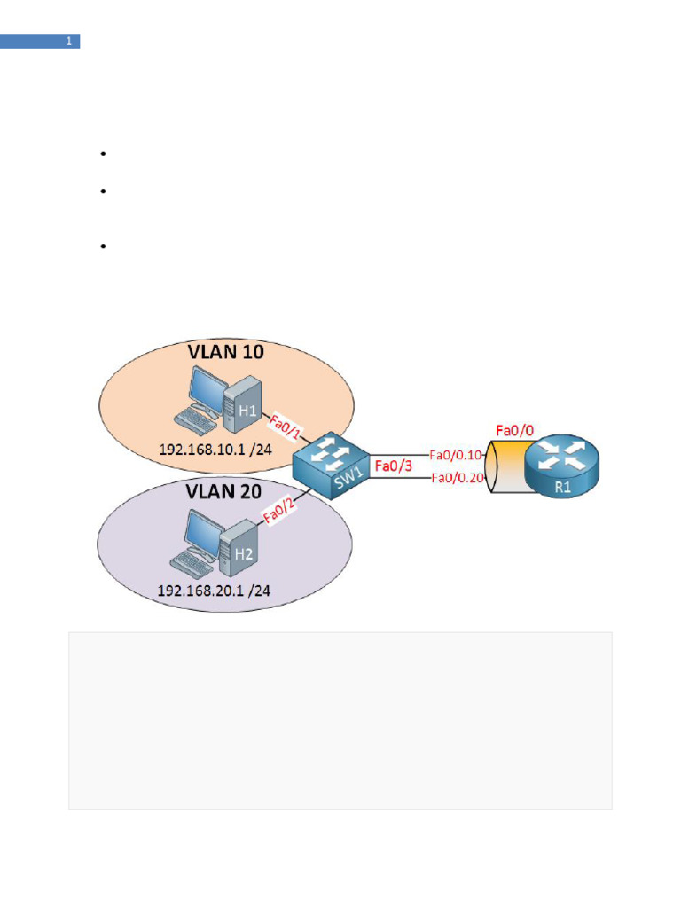 VLAN Routing & Switching Guide | PDF | Network Switch | Router (Computing)