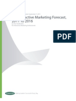 Us Interactive Marketing Forecast, 2011 To 2016