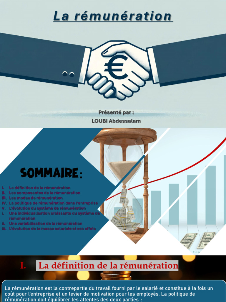 Composantes et Évolution de la Rémunération | PDF | Salaires | Business
