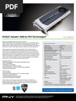 NVIDIA Quadro 6000 by PNY