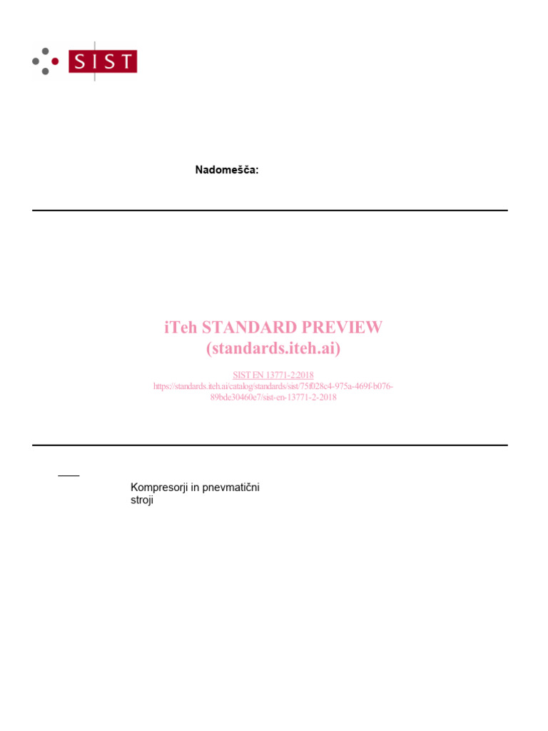 SIST-EN-13771-2-2018 | PDF | Enthalpy | Thermodynamics