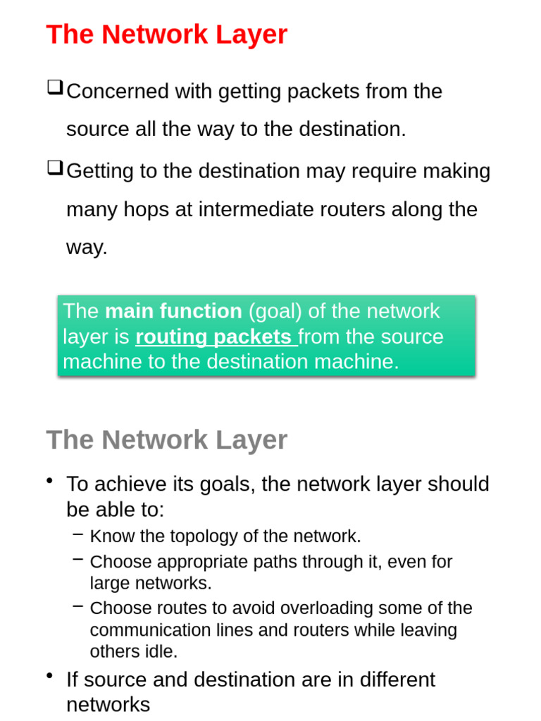 5 Network-Layer Part 1 Logical Addressing | PDF | I Pv6 | Ip Address