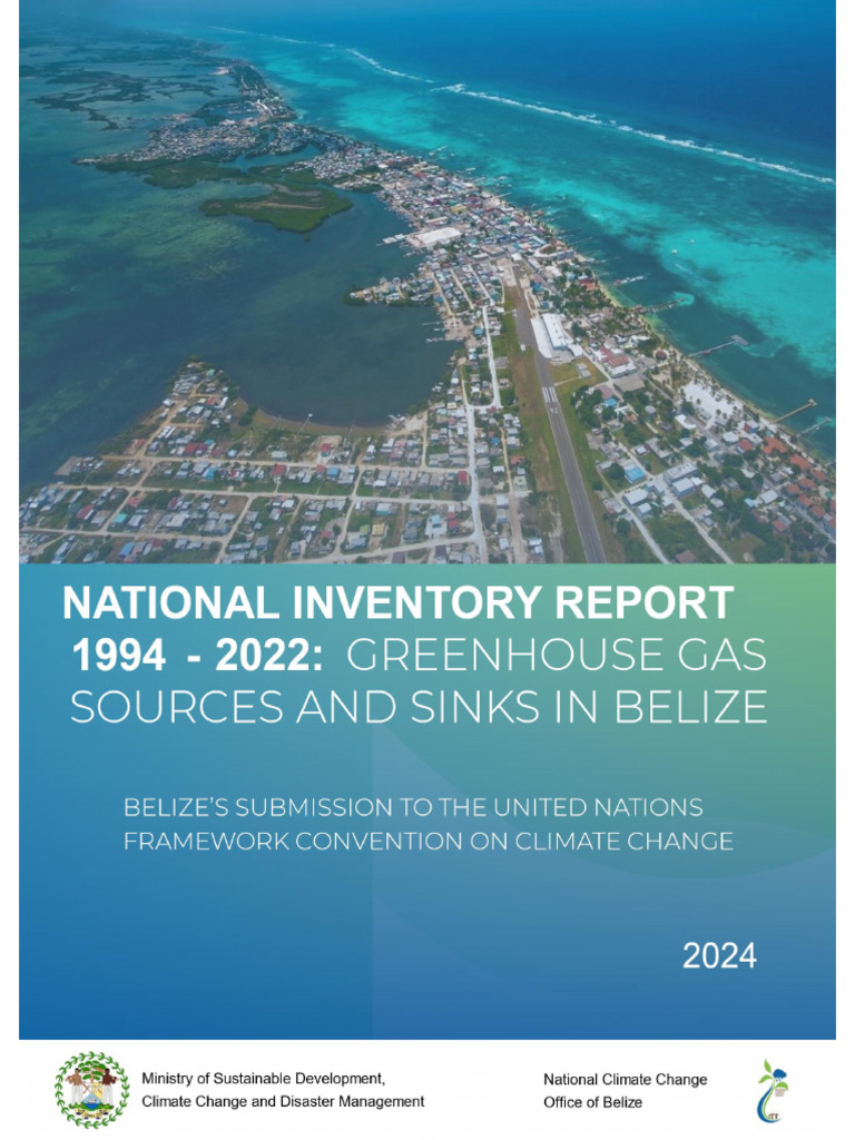 Belize's Climate Change Challenges | PDF | Climate Change | Greenhouse Gas