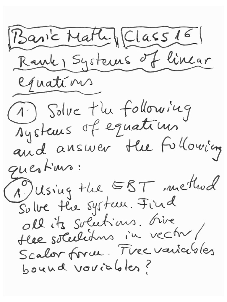 BasicMath Class16 | PDF