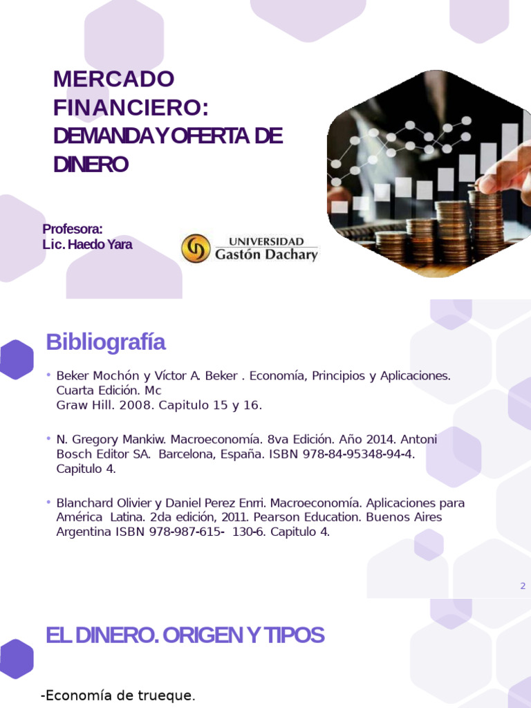 Demanda y Oferta de Dinero en Economía | PDF | Dinero | Bancos