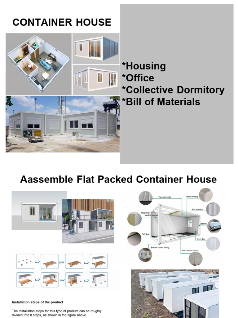 Flat Pack Container House Guide | PDF