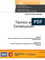 Instalación de Gas (Programa)