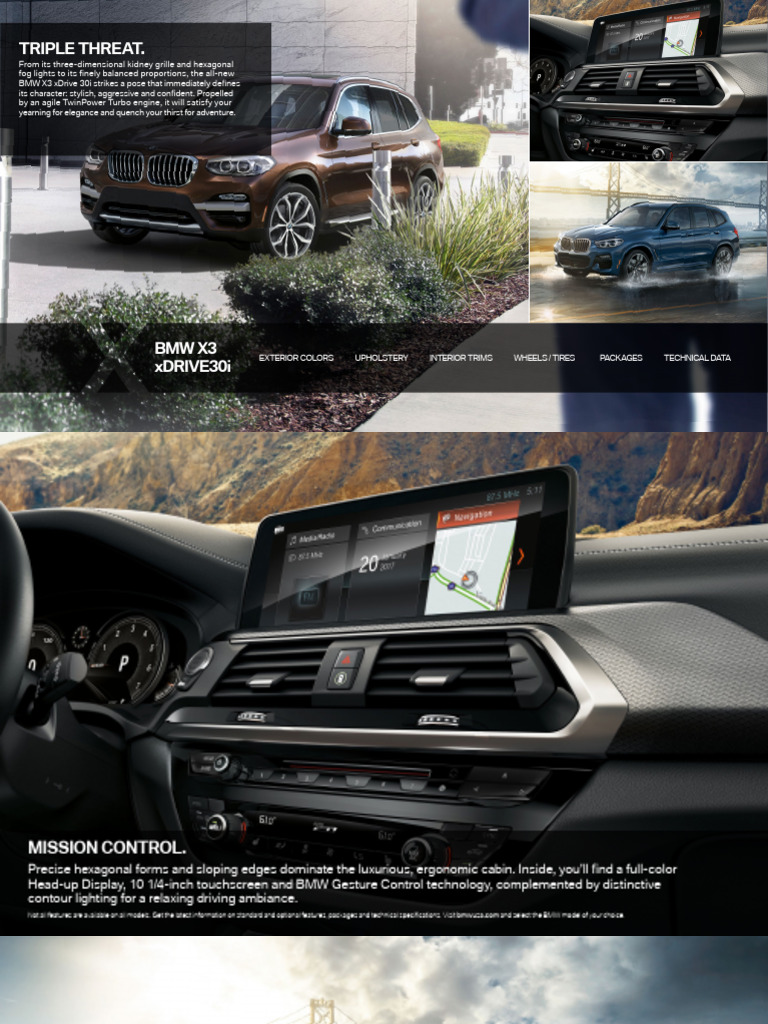 2024 BMW X3 Brochure Overview | PDF | Fuel Economy In Automobiles ...