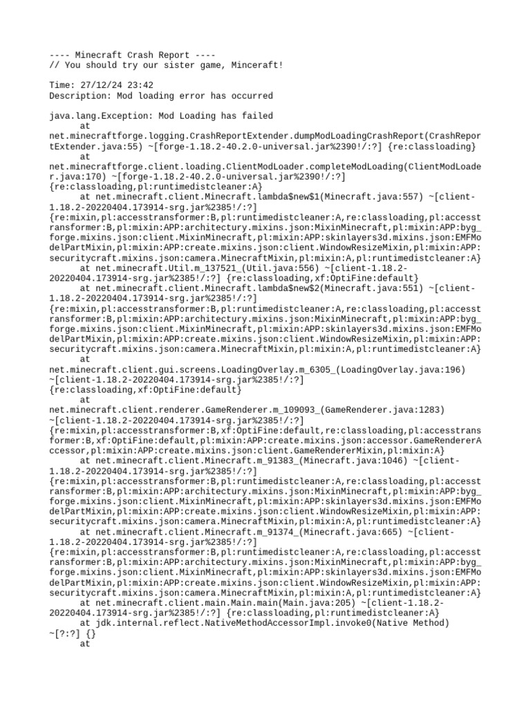 Crash 2024 12 27 - 23.42.12 FML | PDF | Computer Engineering | Computer ...