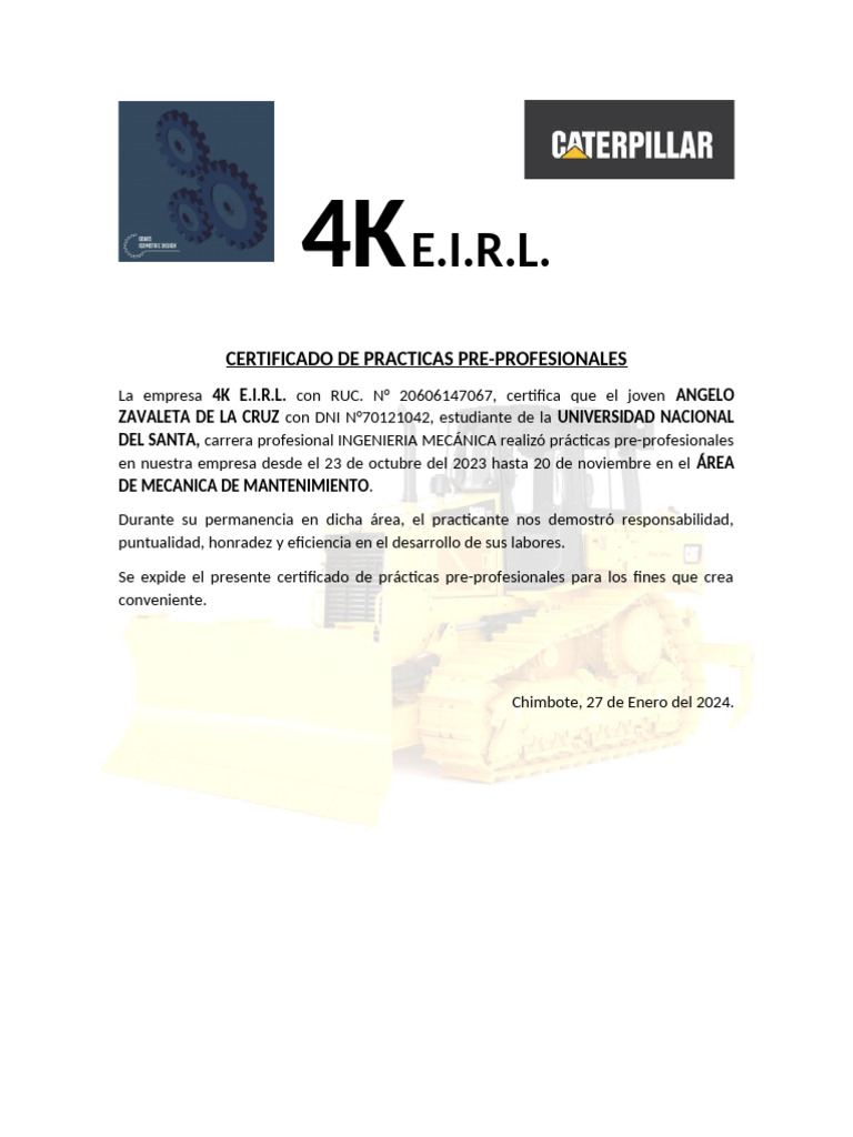 4K E.I.R.L | PDF