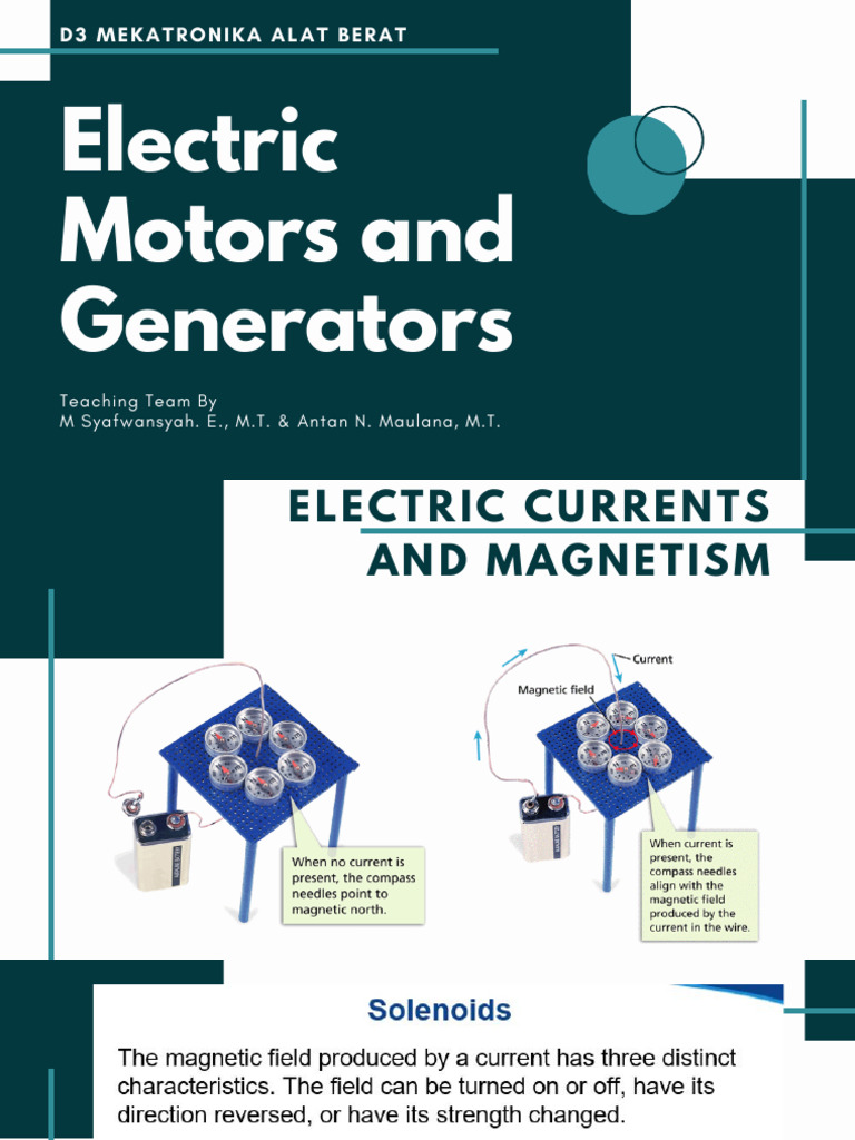 Differences Between Motors and Generators | PDF