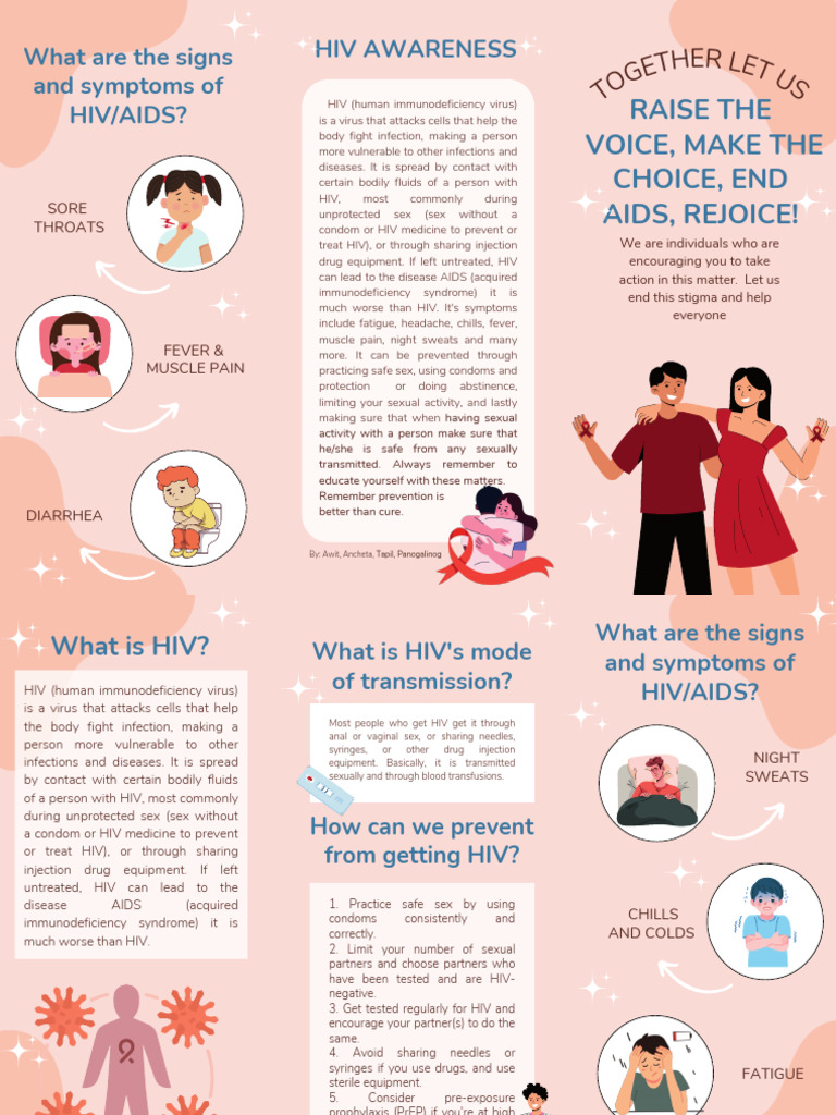 Hiv awareness | PDF | Hiv/Aids | Safe Sex