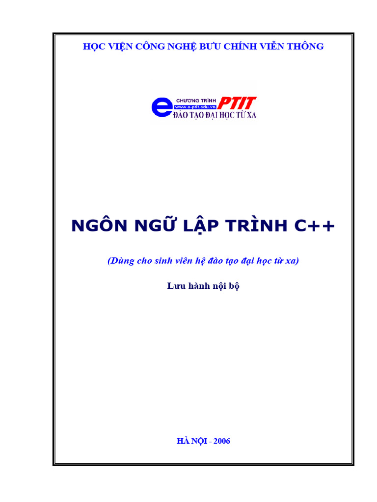 Ngon Ngu Lap Trinh C++ | PDF