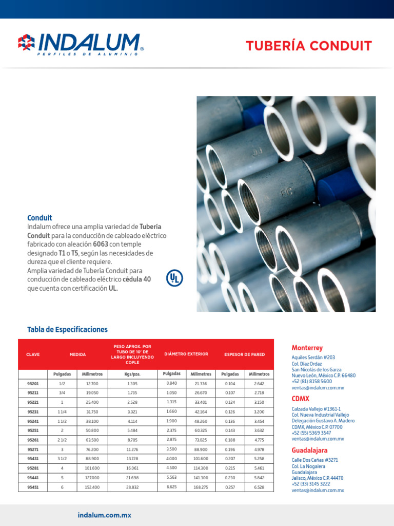 Tuberia Conduit | PDF