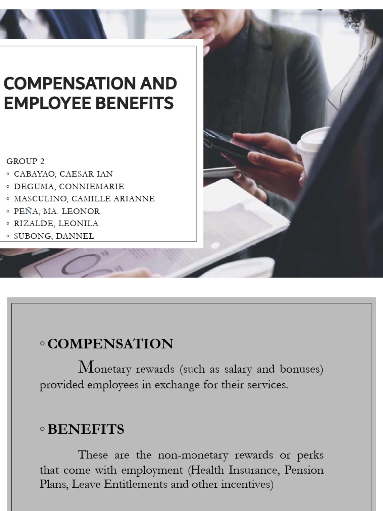 Employee Compensation and Benefits Guide | PDF | Cost Of Living ...