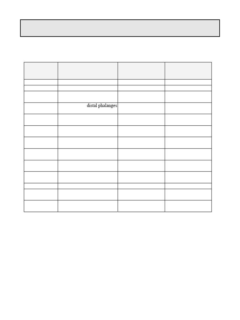 Body Segment Parameters | PDF