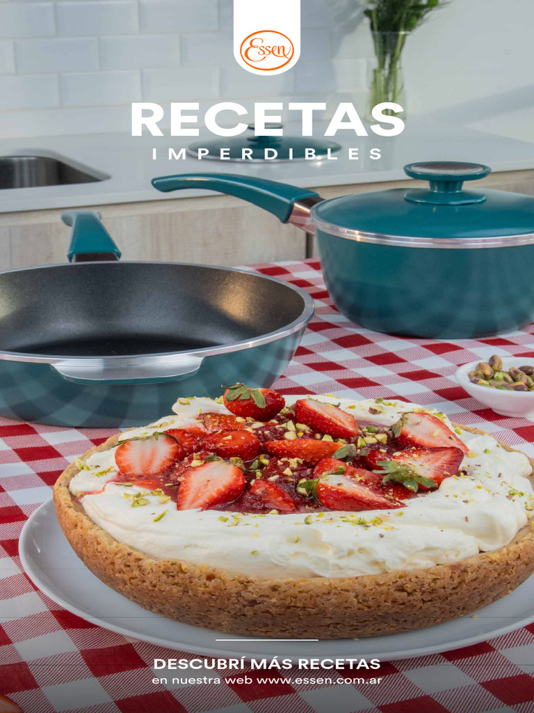 Recetas fáciles y sin TACC para disfrutar | PDF | Postres | Tarta de queso